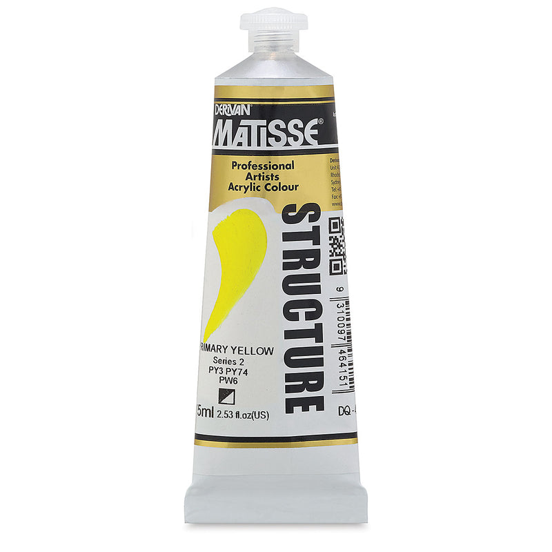 MATISSE STRUCTURE ACRYLIC 75 ML SR2 PRIMARY YELLOW