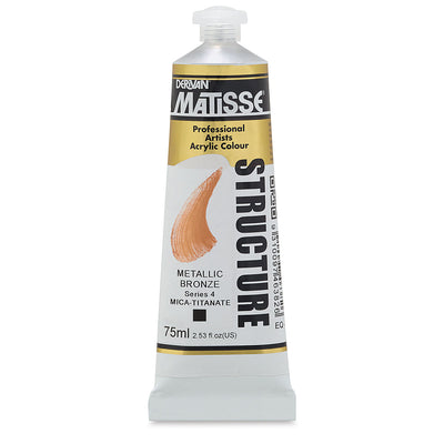 MATISSE STRUCTURE ACRYLIC 75 ML SR4 METALLIC BRONZE