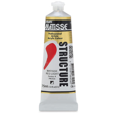 MATISSE STRUCTURE ACRYLIC 75 ML SR4 LT RED