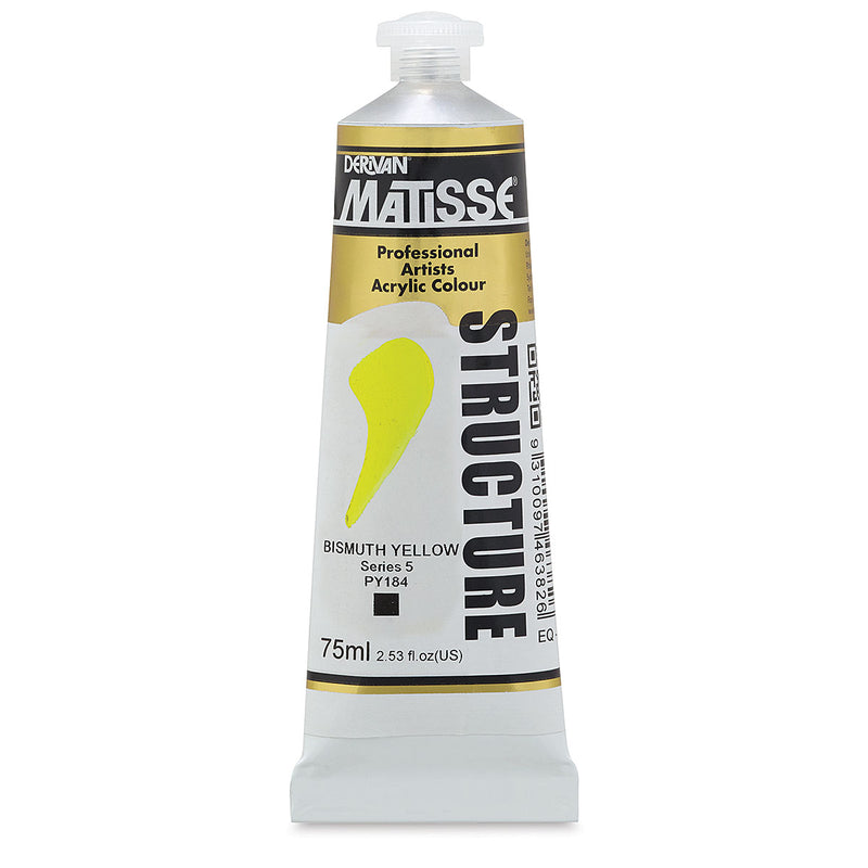 MATISSE STRUCTURE ACRYLIC 75 ML SR5 BISMUTH YELLOW