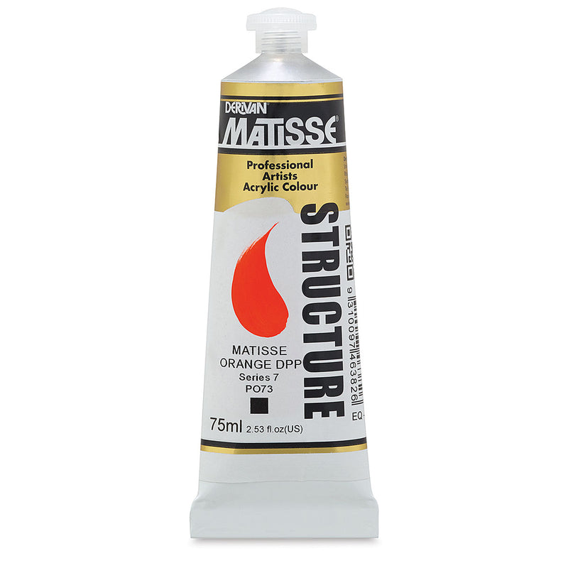 MATISSE STRUCTURE ACRYLIC 75 ML SR7 ORANGE DPP