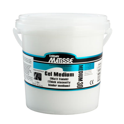 MATISSE ACRYLIC MEDIUM MATT GEL MEDIUM 1000 ML 1MM1LM30