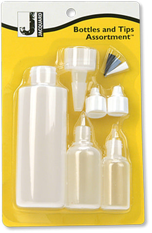 JACQUARD SQUEEZE BOTTLE AND TIPS ASSORTED 1 Set