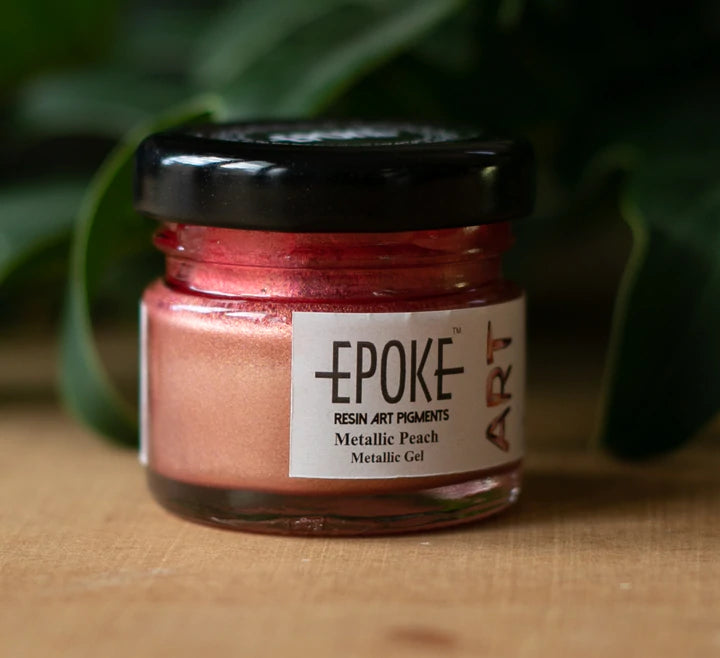 EPOKE RESIN ART PIGMENT METALLIC PEACH 20 GMS