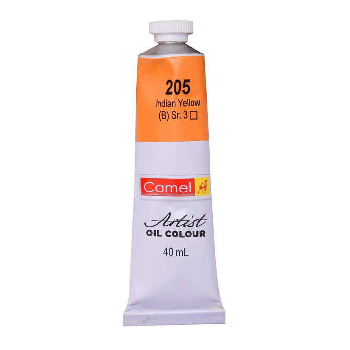 CAMLIN ARTIST OIL COLOUR 40 ML SR 3 INDIAN YELLOW (115205)