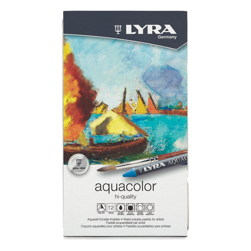 LYRA AQUACOLOR WS PASTELS SET OF 12 (5611120)