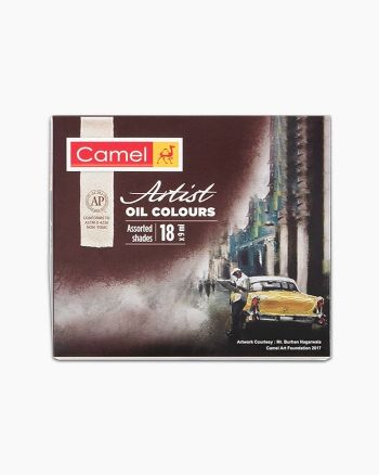 CAMLIN ARTIST OIL COLOUR SET OF 18 x 9 ML (118710)