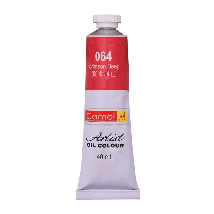 CAMLIN ARTIST OIL COLOUR 40 ML SR 4 CRIMSON DEEP (115064)