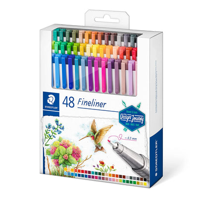 STAEDTLER TRIPLUS FINE LINER PEN 0.3 Set of 48 (334C48)