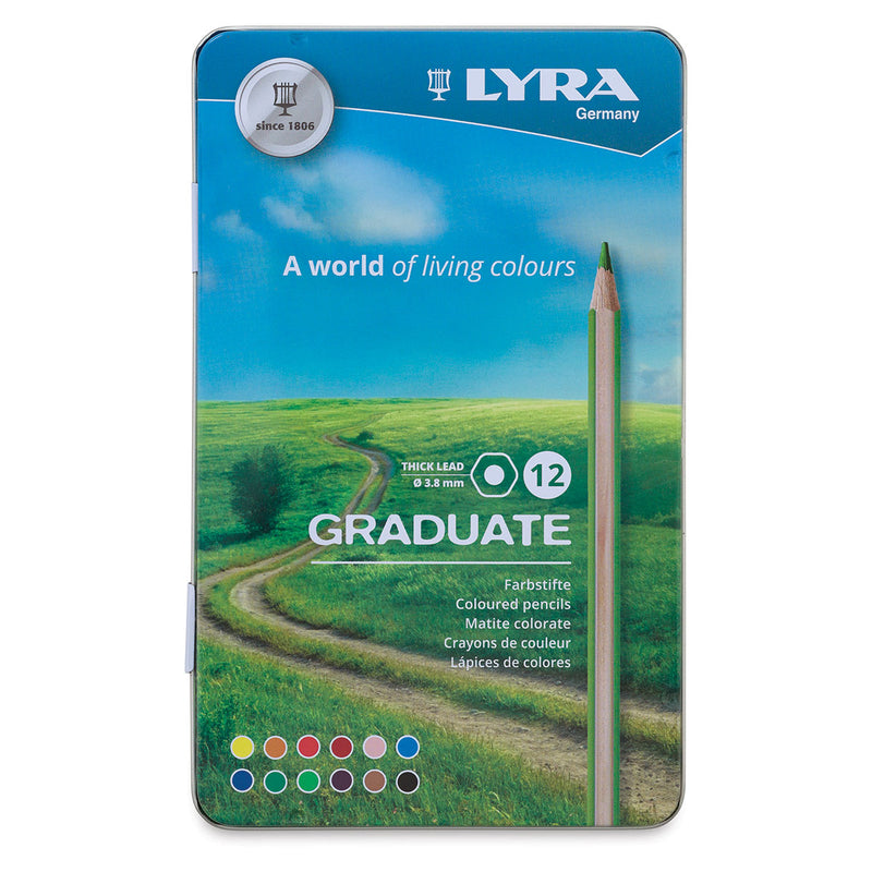 LYRA GRADUATE COLOUR PENCIL SET OF 12 (2871120)