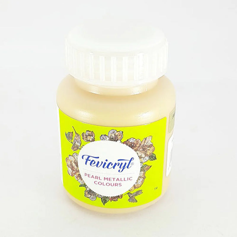 FEVICRYL ACRYLIC COLOUR 912 SPARKLING PEARL GOLD 100 ML