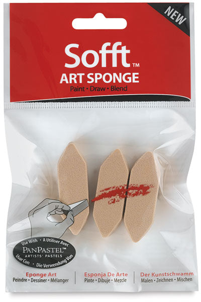 SOFFT ART SPONGE POINT 3 PEICE SET (61024)