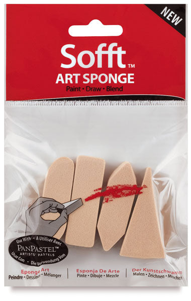 SOFFT ART SPONGE MIX 4 PEICE SET (61100)