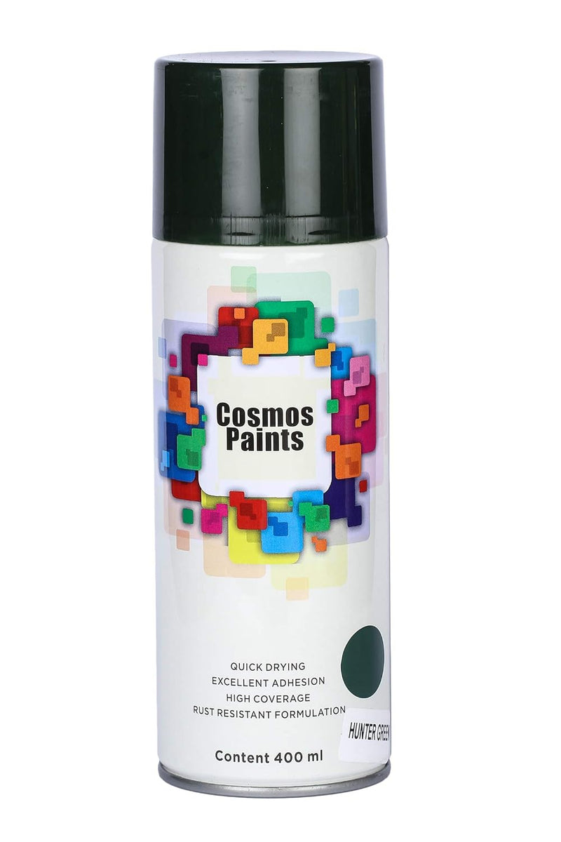 COSMOS ACRYLIC SPRAY PAINT 400 ML HUNTER GREEN