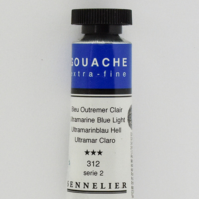 SENNELIER XTRA FINE GOUACHE COLOUR 21 ML SR 2 ULTRAMARINE BLUE LIGHT  (N130511.312)