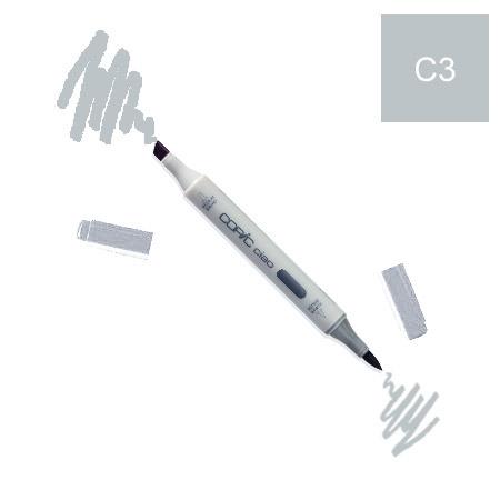 COPIC CIAO MARKER COOL GRAY NO.3 C3