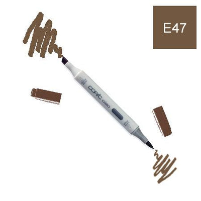 COPIC CIAO MARKER DARK BROWN E47