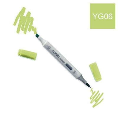 COPIC CIAO MARKER YELLOWISH GREEN YG06