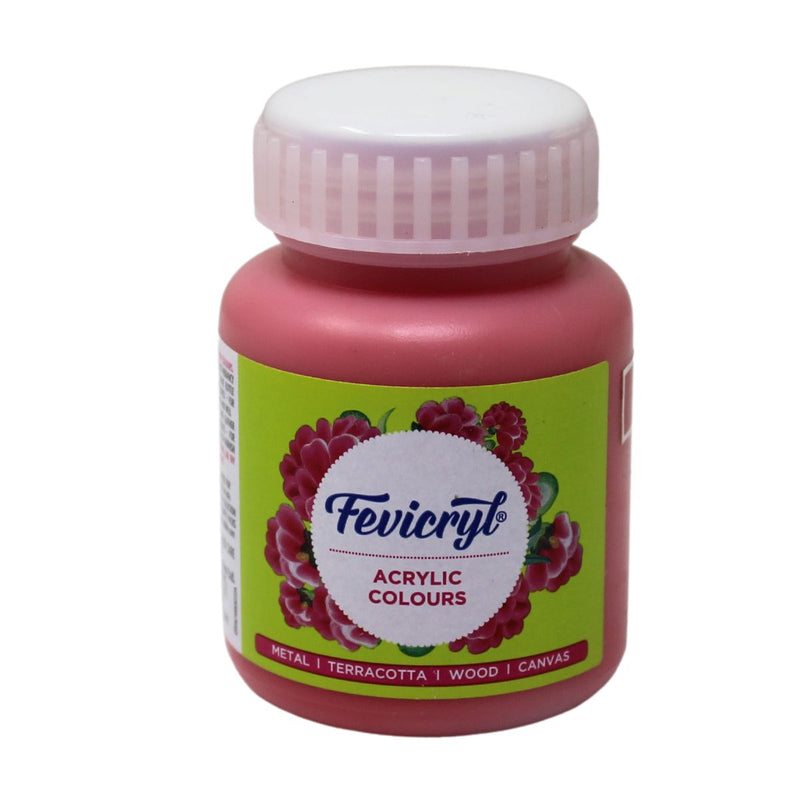 FEVICRYL ACRYLIC COLOUR 66 CORAL RED 100 ML