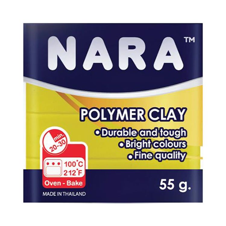 NARA POLYMER CLAY PRIMARY YELLOW (PM016)