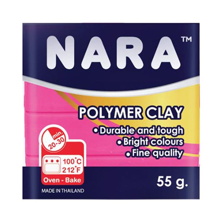 NARA POLYMER CLAY HOT PINK (PM018)