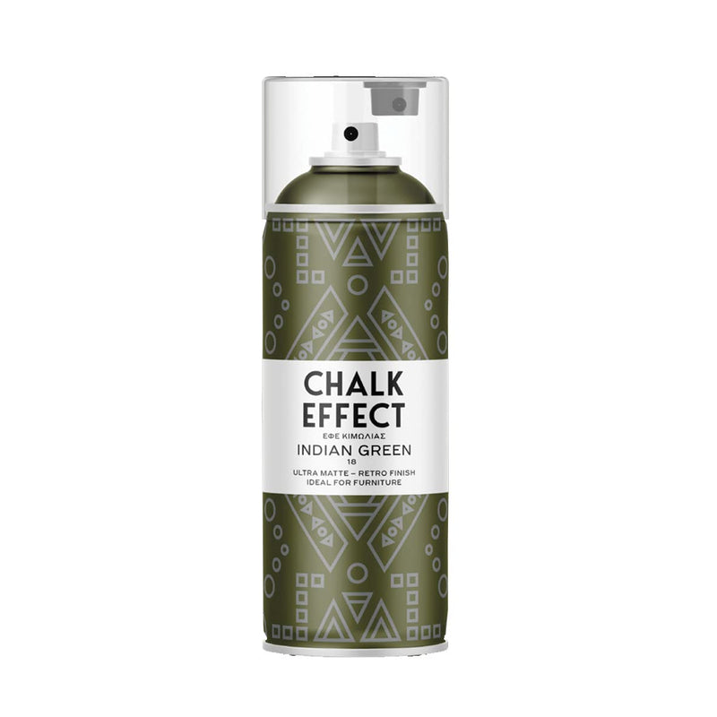 COSMOS CHALK EFFECT SPRAY PAINT 400 ML INDIAN GREEN NO. 18 (18)