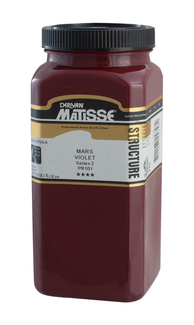 MATISSE STRUCTURE ACRYLIC 500 ML SR 2 MARS VIOLET 1M5MV