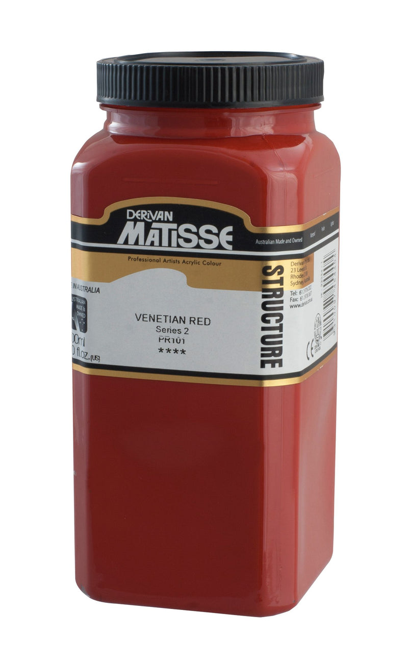 MATISSE STRUCTURE ACRYLIC 500 ML SR 2 VENETIAN RED 1M5VR