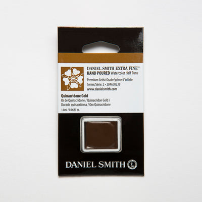 DANIEL SMITH EXTRA FINE WATERCOLOUR HALF PANS SR 2 1.8 ML QUINACRODINE GOLD (284650238)