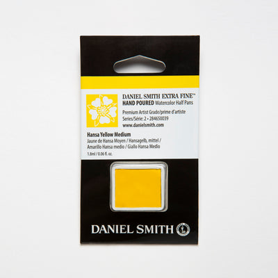 DANIEL SMITH EXTRA FINE WATERCOLOUR HALF PANS SR 2 1.8 ML HANSA YELLOW MEDIUM (284650039)