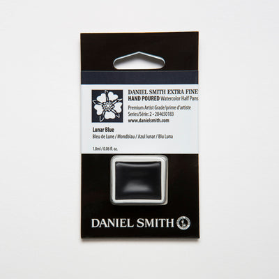 DANIEL SMITH EXTRA FINE WATERCOLOUR HALF PANS SR 2 1.8 ML LUNAR BLUE (284650183)