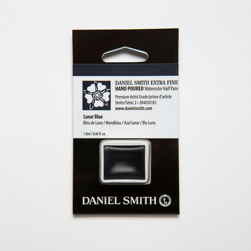 DANIEL SMITH EXTRA FINE WATERCOLOUR HALF PANS SR 2 1.8 ML LUNAR BLUE (284650183)