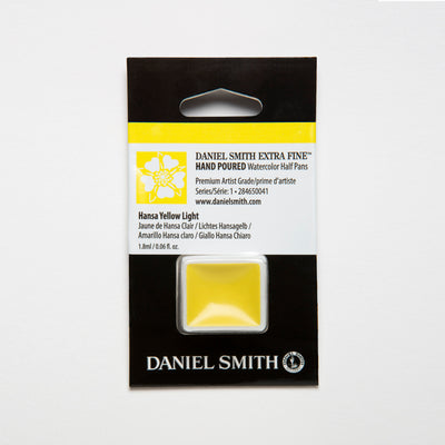 DANIEL SMITH EXTRA FINE WATERCOLOUR HALF PANS SR 1 1.8 ML HANSA YELLOW LIGHT (284650041)