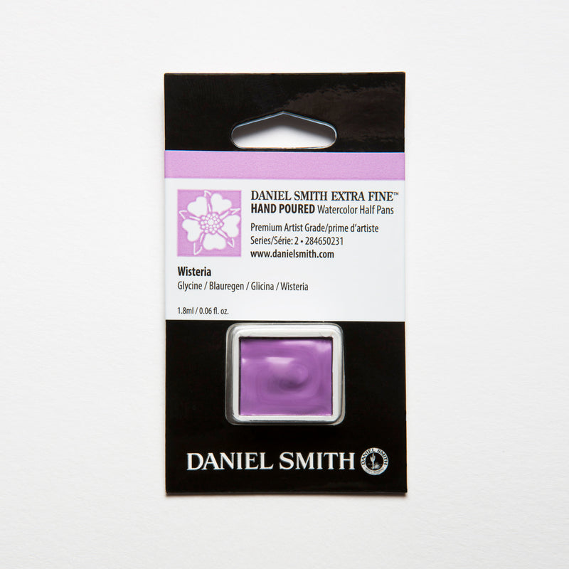 DANIEL SMITH EXTRA FINE WATERCOLOUR HALF PANS SR 2 1.8 ML WISTERIA (284650231)