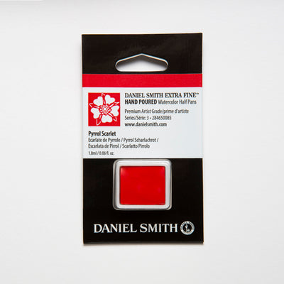 DANIEL SMITH EXTRA FINE WATERCOLOUR HALF PANS SR 3 1.8 ML PYRROL SCARLET (284650085)