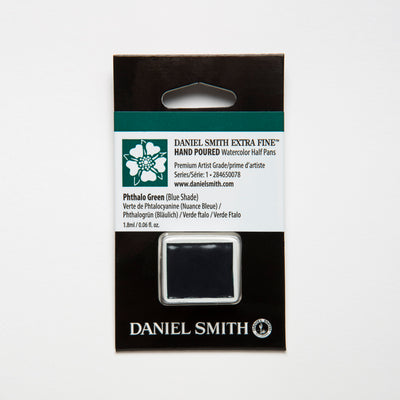 DANIEL SMITH EXTRA FINE WATERCOLOUR HALF PANS SR 1 1.8 ML PHTALO GREEN BLUE DHADE (284650078)