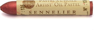 SENNELIER OIL PASTEL 5 ML REDDISH BROWN GOLD (135)