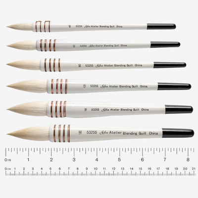 SILVER BRUSH ATELIER BLENDING QUILL NO 10 (5325S)