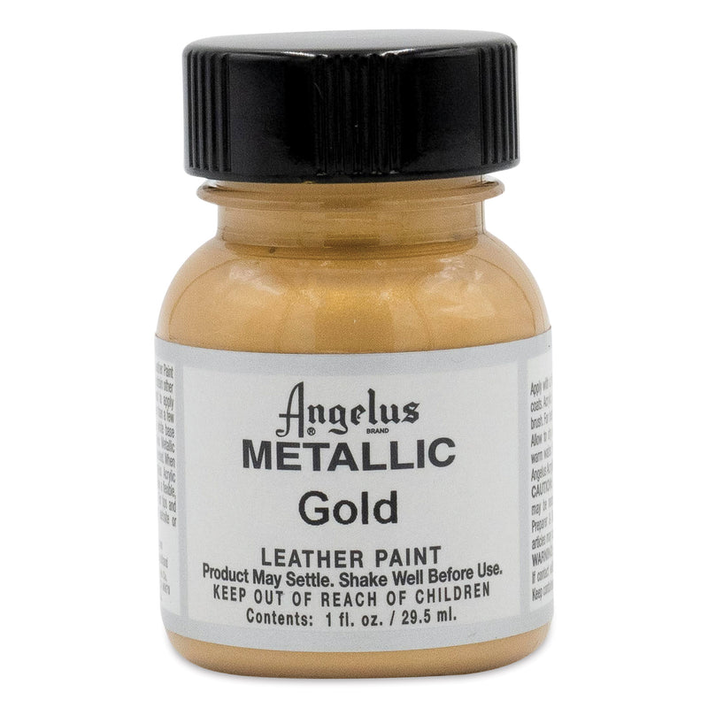 ANGELUS ACRYLIC LEATHER PAINT 29.5 ML METALLIC GOLD (73201072)