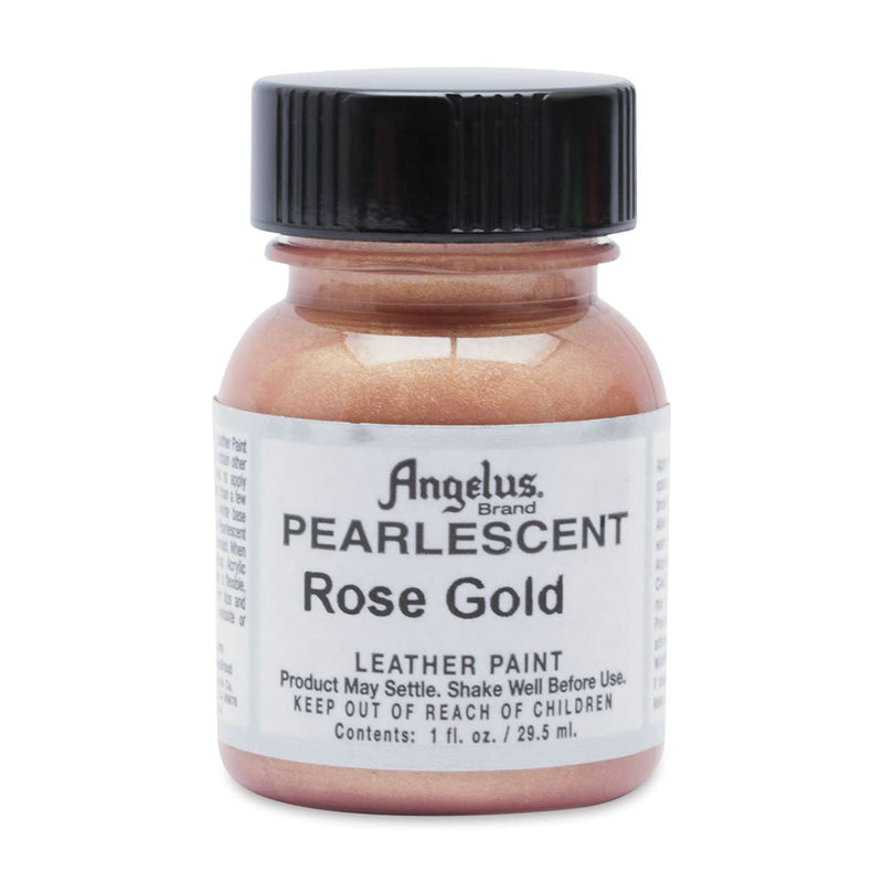 ANGELUS ACRYLIC LEATHER PAINT 29.5 ML PEARLESCENT ROSE GOLD (73301456)