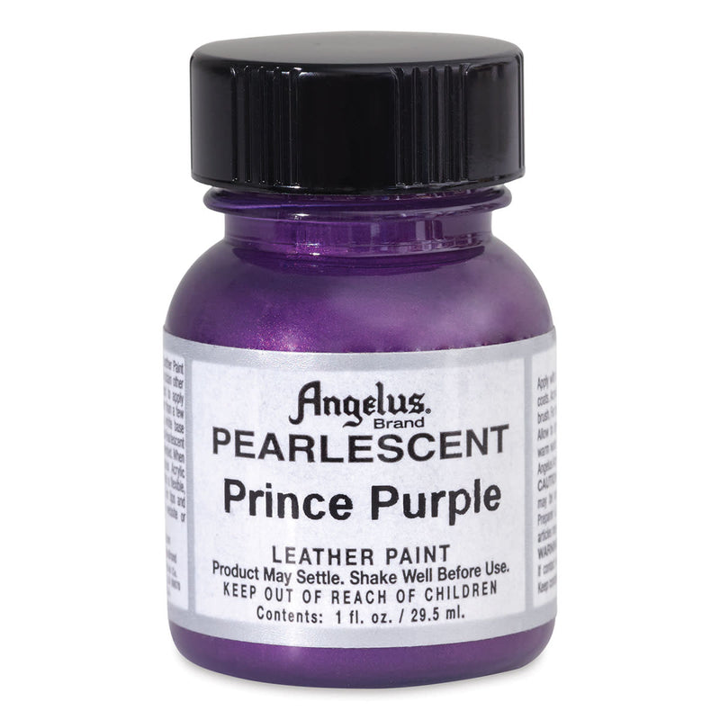 ANGELUS ACRYLIC LEATHER PAINT 29.5 ML PEARLESCENT PRINCE PURPLE (73304453)