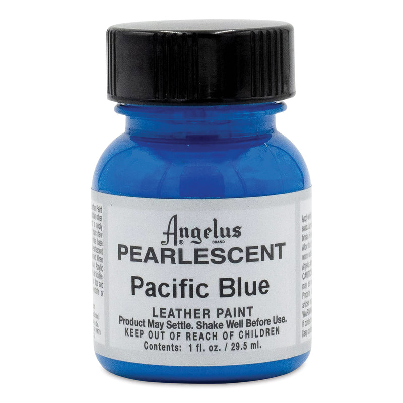 ANGELUS ACRYLIC LEATHER PAINT 29.5 ML PEARLESCENT PACIFIC BLUE (73301452)