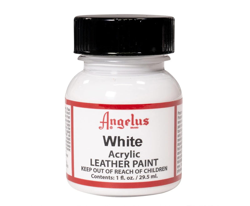 ANGELUS ACRYLIC LEATHER PAINT 29.5 ML WHITE (72001005)