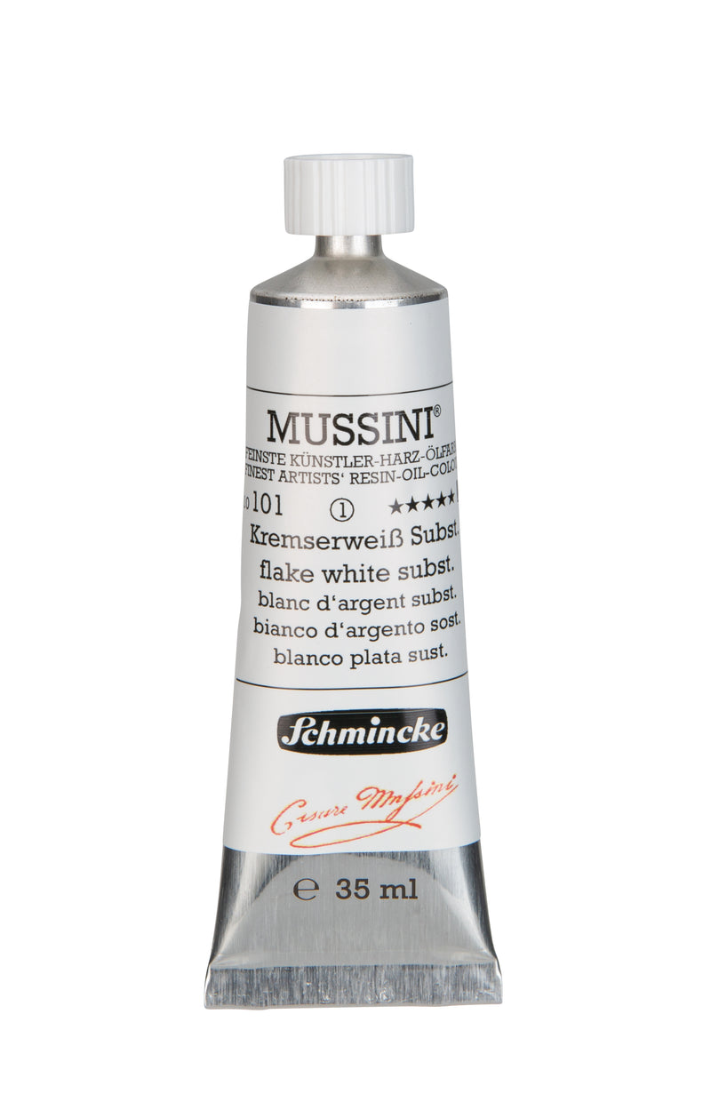 Schmincke Mussini Oil Colour 35 ML SR 1 Flake White Subst (101)