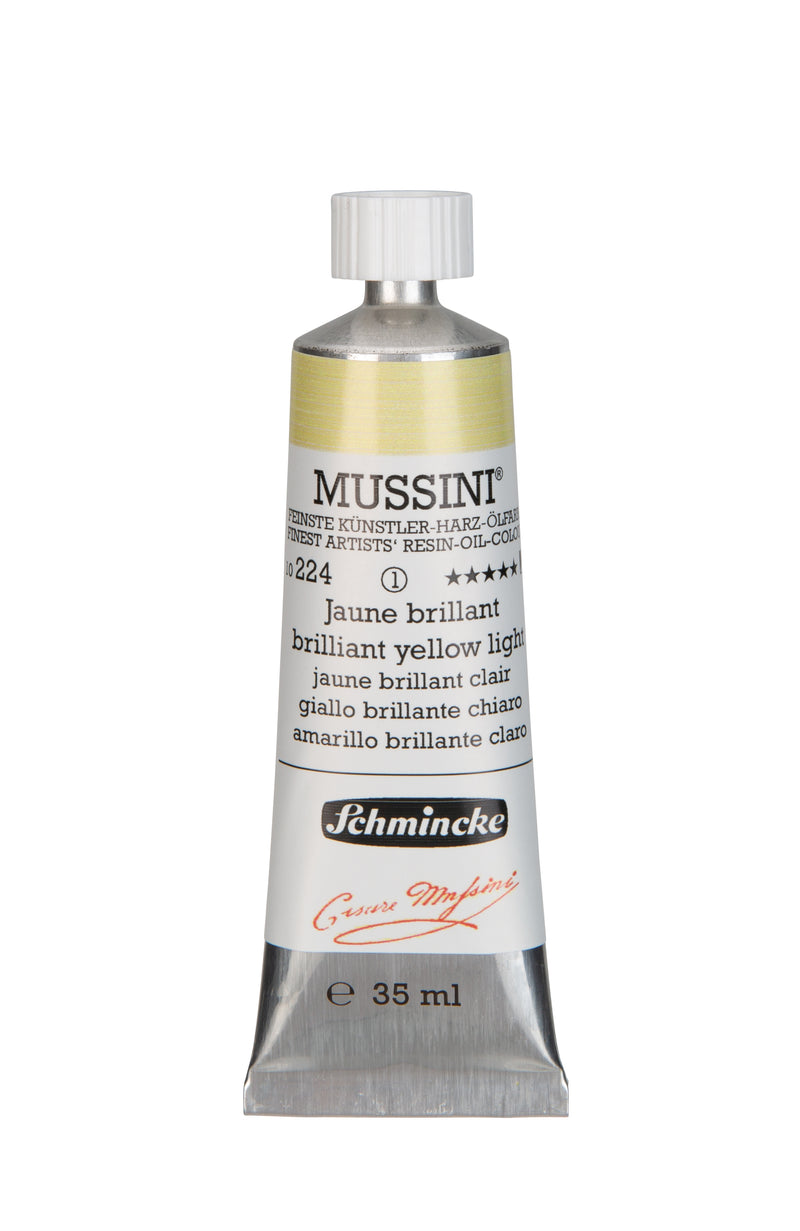 Schmincke Mussini Oil Colour 35 ML SR 1 Brilliant Yellow Light (224)