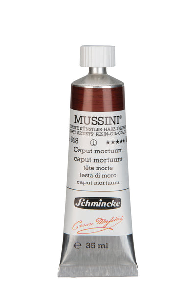 Schmincke Mussini Oil Colour 35 ML SR 1 Caput Mortuum (648)