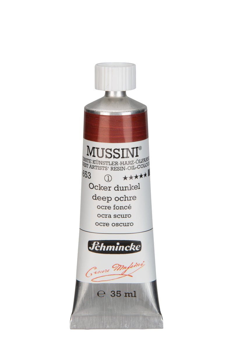 Schmincke Mussini Oil Colour 35 ML SR 1 Deep Ochre (653)