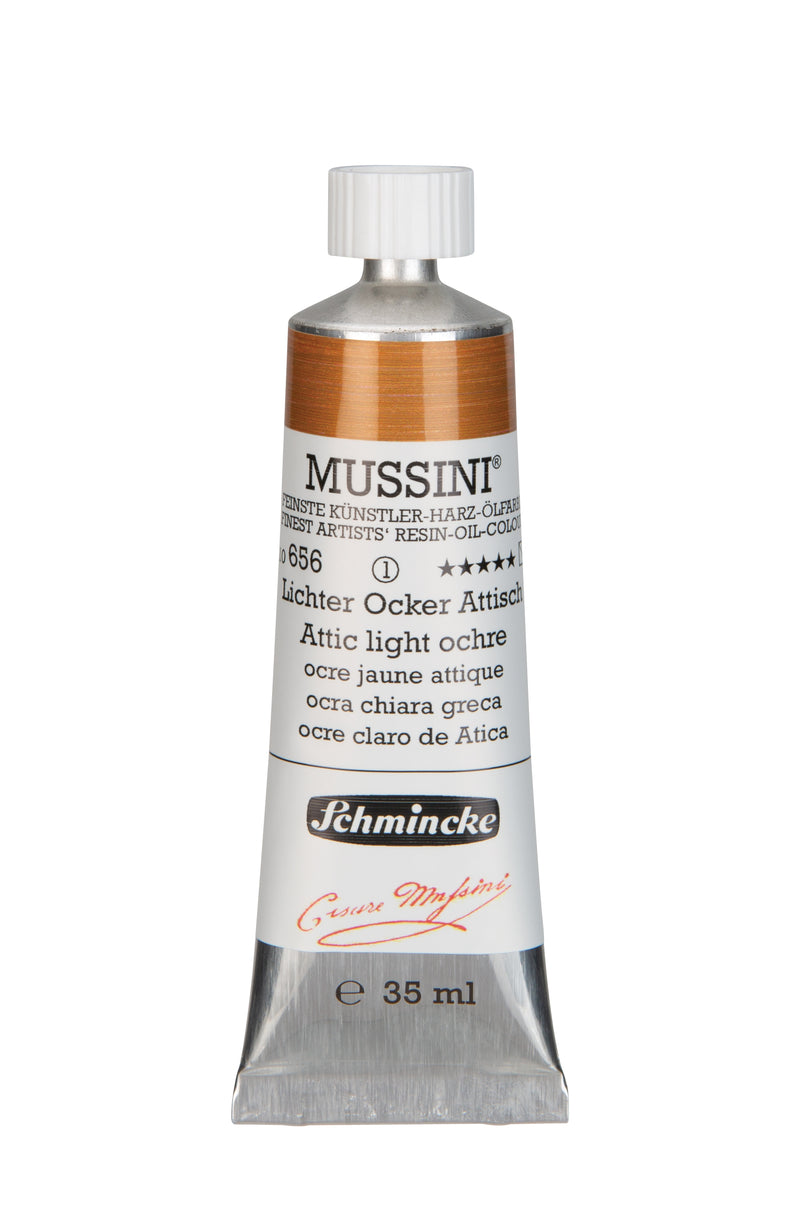 Schmincke Mussini Oil Colour 35 ML SR 1 Attic Light Ochre (656)