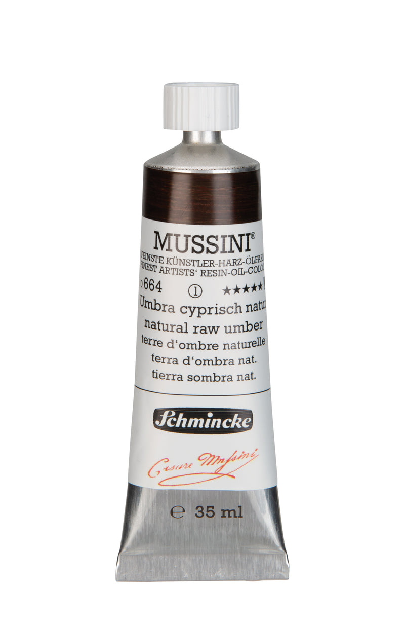 Schmincke Mussini Oil Colour 35 ML SR 1 Natural Raw Umber (664)