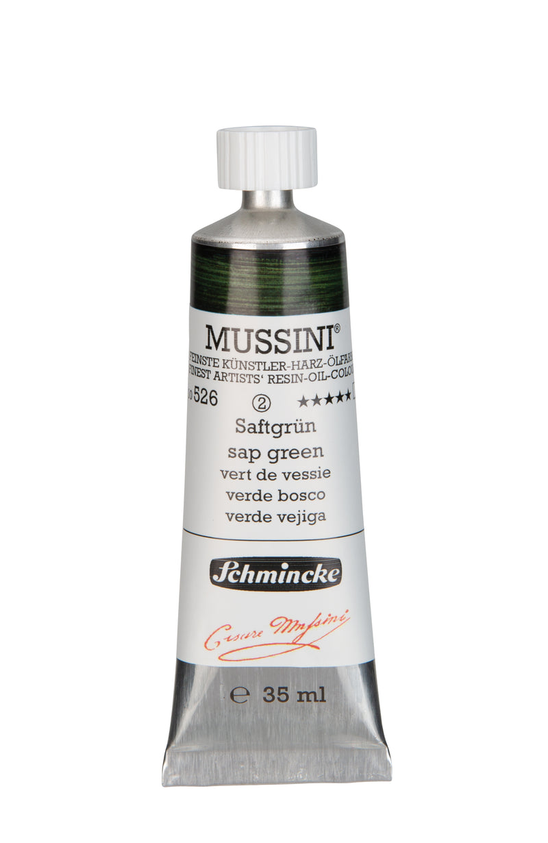 Schmincke Mussini Oil Colour 35 ML SR 2 Sap Green (526)